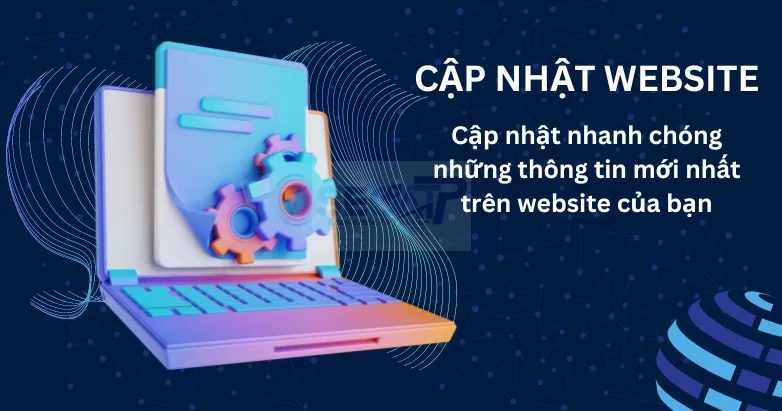 Cập nhật website: Cập nhật nhanh chóng những thông tin mới nhất