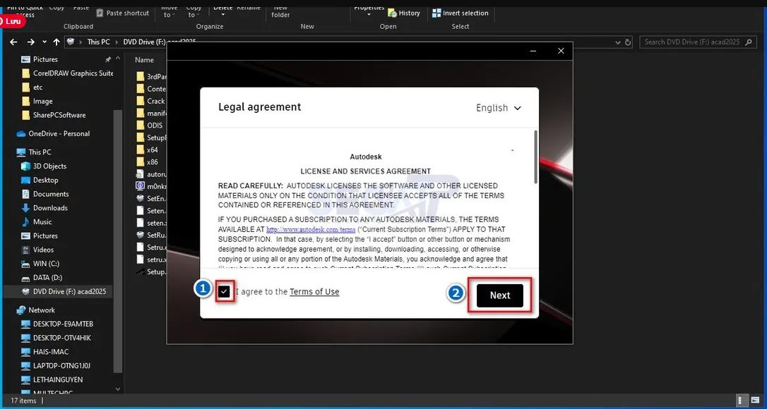 cài đặt AutoCAD 2025