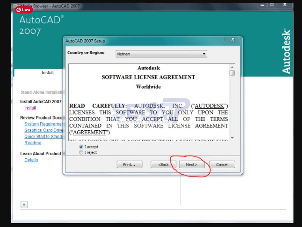 Tải AutoCAD 2007 Full 100% Hướng Dẫn Download Cài Đặt AutoCAD 2007 Từ A-Z Tải AutoCAD 2007 Full 100% Hướng Dẫn Download Cài Đặt AutoCAD 2007 Từ A-Z