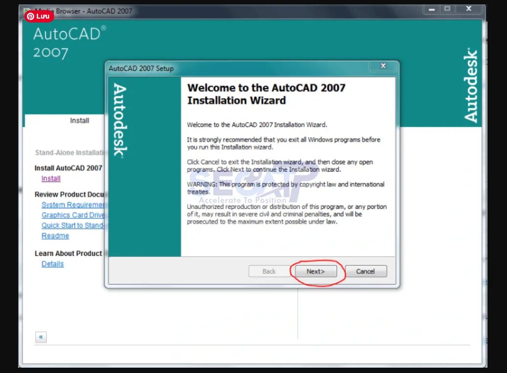 Tải AutoCAD 2007 Full 100% Hướng Dẫn Download Cài Đặt AutoCAD 2007 Từ A-Z Tải AutoCAD 2007 Full 100% Hướng Dẫn Download Cài Đặt AutoCAD 2007 Từ A-Z