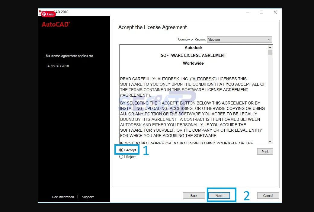 Tải AutoCAD 2010 – Download, Hướng Dẫn Cài Đặt Chi Tiết A-Z Tải AutoCAD 2010 – Download, Hướng Dẫn Cài Đặt Chi Tiết A-Z