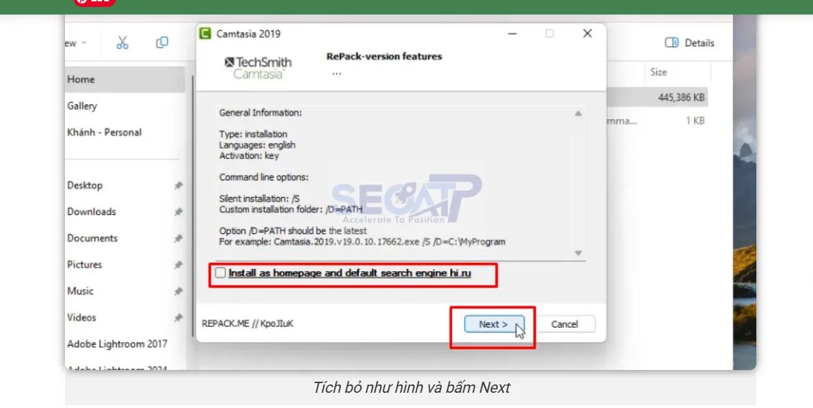 Hướng Dẫn Cài Đặt Camtaisa 2019 Chi Tiết (Cách thức giống bản 2024) Hướng Dẫn Cài Đặt Camtaisa 2019 Chi Tiết (Cách thức giống bản 2024)