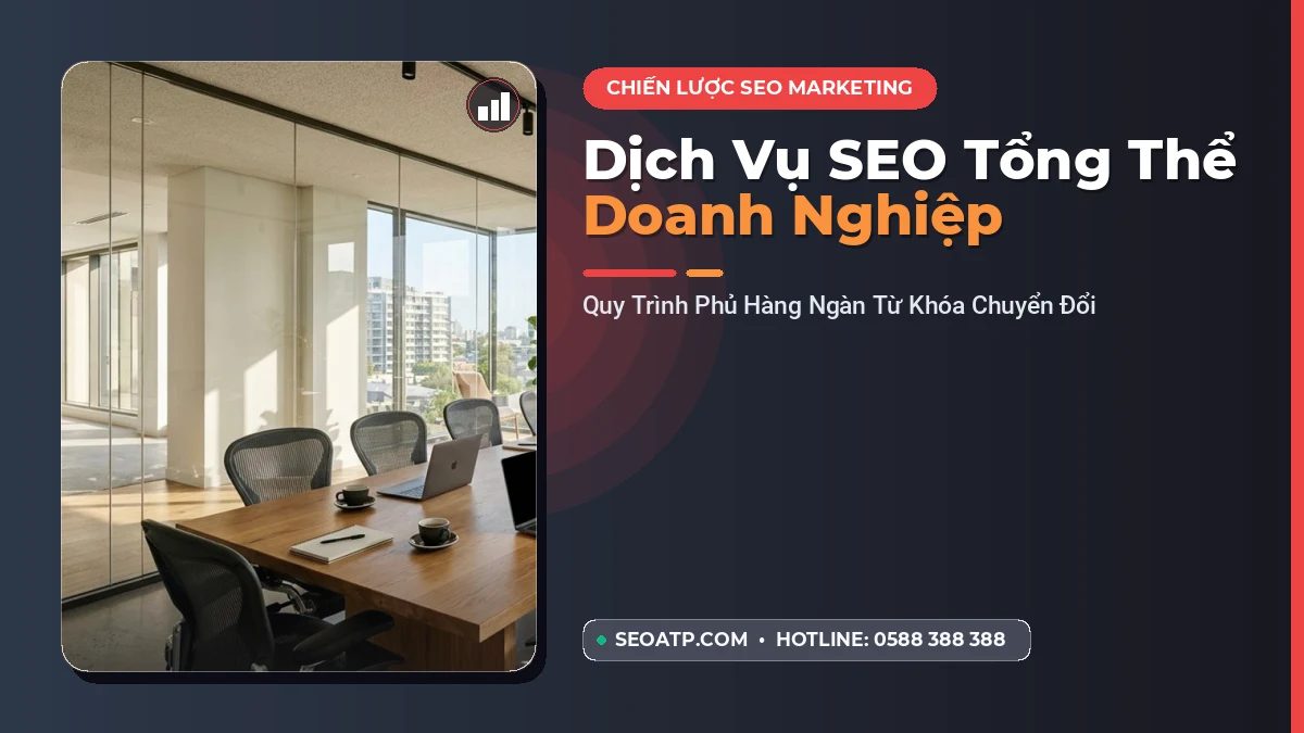 Dịch Vụ SEO Tổng Thể Doanh Nghiệp 2026: Quy Trình Phủ Hàng Ngàn Từ Khóa Chuyển Đổi