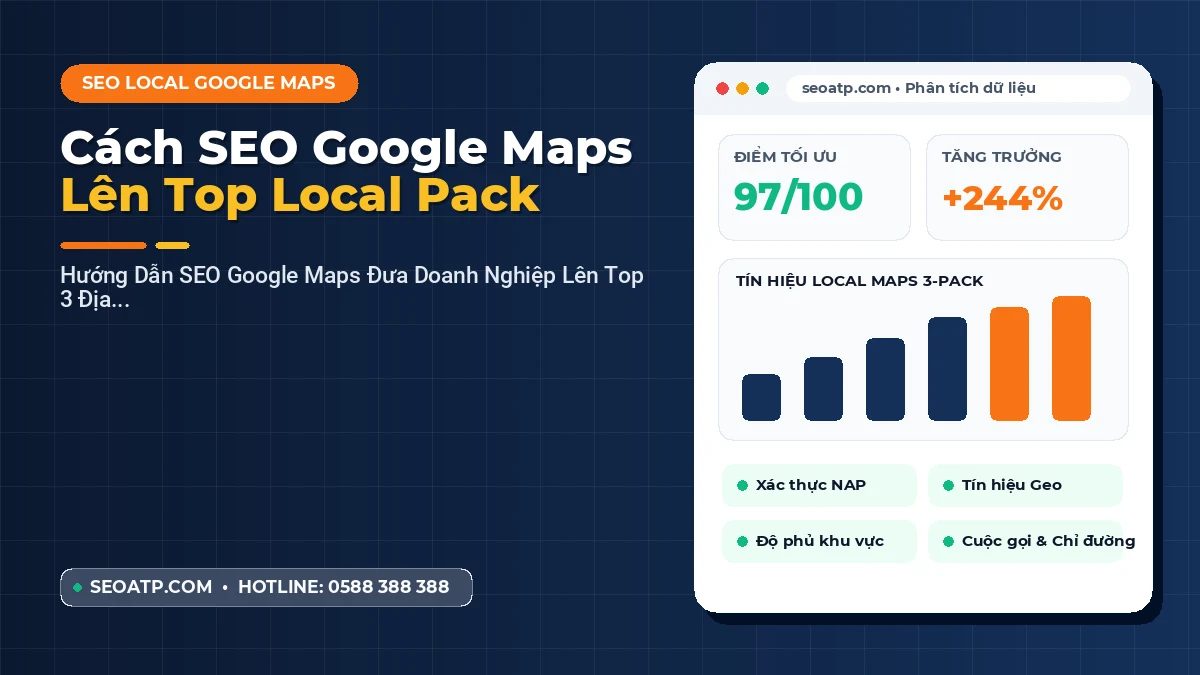 Hướng Dẫn SEO Google Maps (Google Business Profile) Đưa Doanh Nghiệp Lên Top 3 Địa Phương