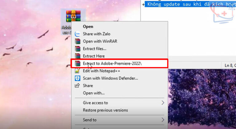 Hướng dẫn cài đặt Adobe Premiere 2022