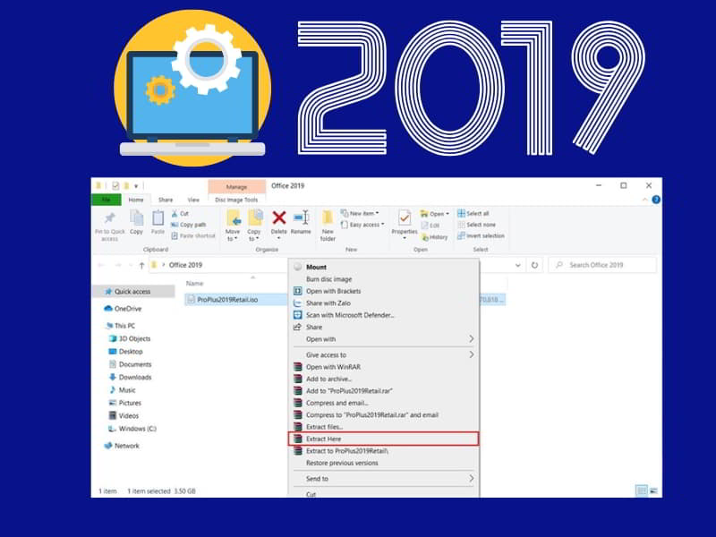 Hướng Dẫn Cài Đặt Microsoft Office 2019 Chi Tiết