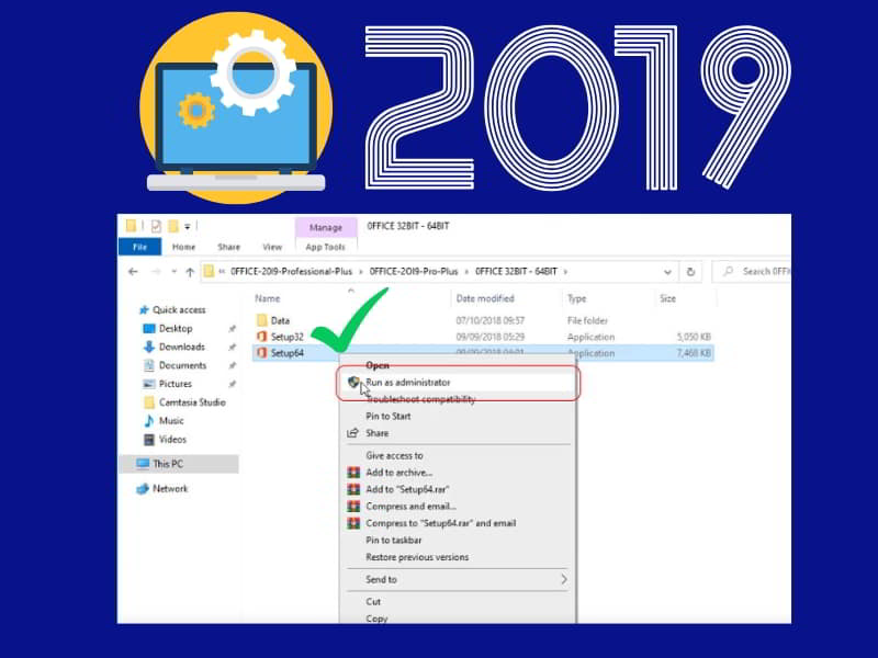 Hướng Dẫn Cài Đặt Microsoft Office 2019 Chi Tiết