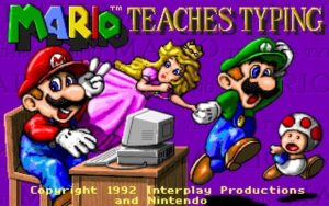 Mario Teaches Typing: Cách học đánh máy hiệu quả cùng Mario