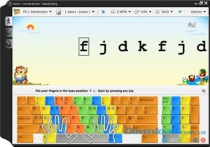 RapidTyping: Phần mềm học gõ phím nhanh và hiệu quả