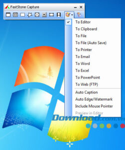 FastStone Capture: Phần mềm chụp màn hình tuyệt vời