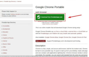 Google Chrome Portable: Trình duyệt tiện lợi lướt web nhanh chóng