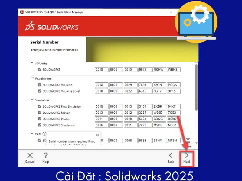 Cài Đặt Phần Mềm Thiết Kế 3D SOLIDWORKS 2025 A-Z