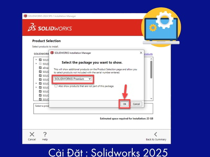 Cài Đặt Phần Mềm Thiết Kế 3D SOLIDWORKS 2025 A-Z