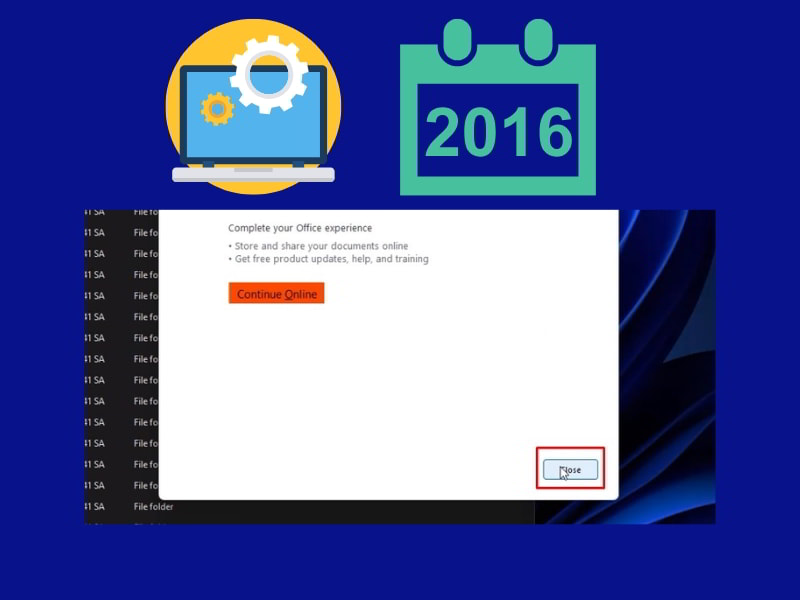 Cài Đặt Microsoft Office Professional 2016