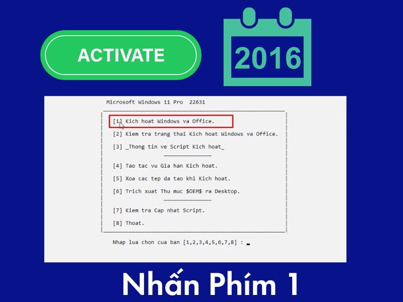 Kích Hoạt Microsoft Office Professional 2016