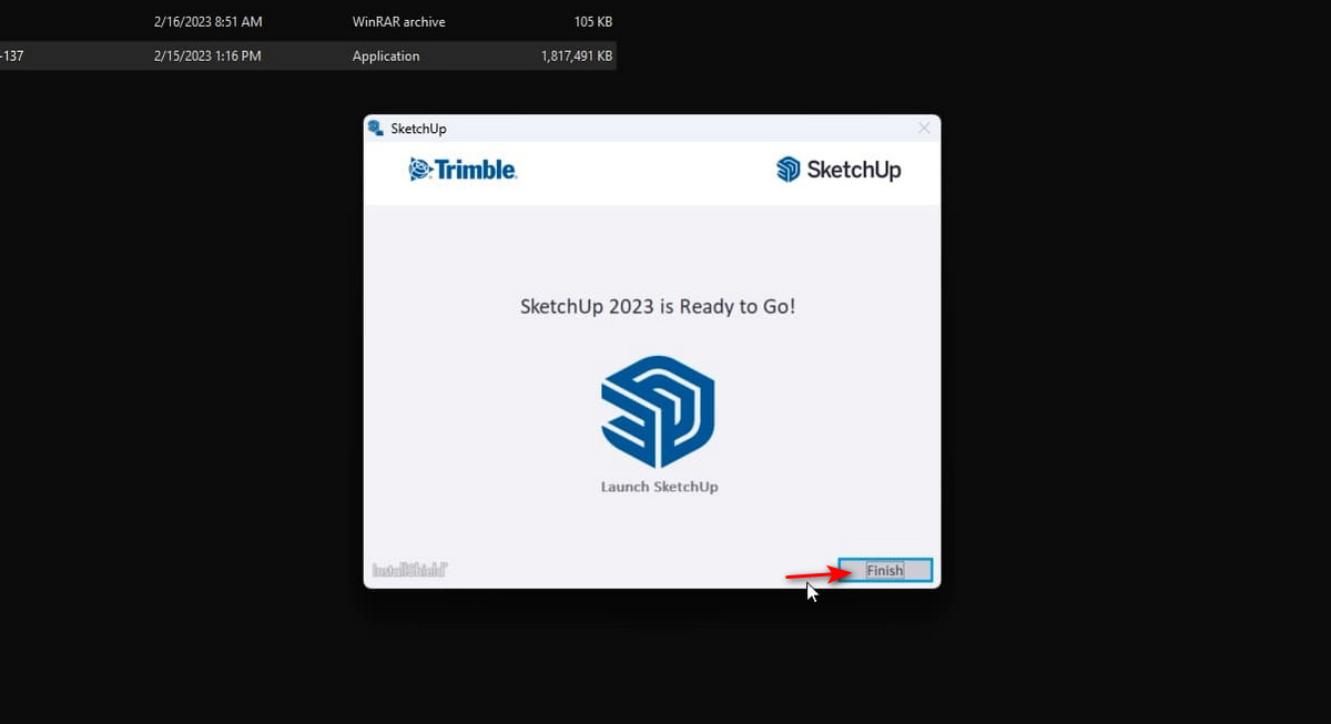 tải Sketchup 2023 - Cài đặt Sketchup 2023