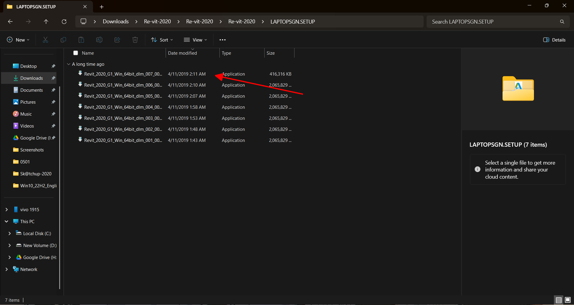 Cài đặt revit 2020 laptop SGN